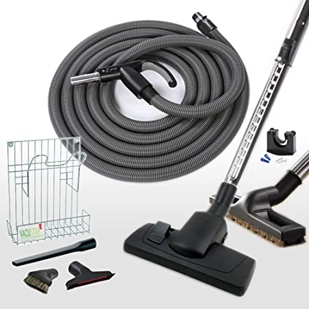 How to clean the central vacuum cleaning system?