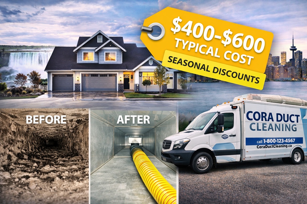 How Much Does Duct Cleaning Cost in Niagara