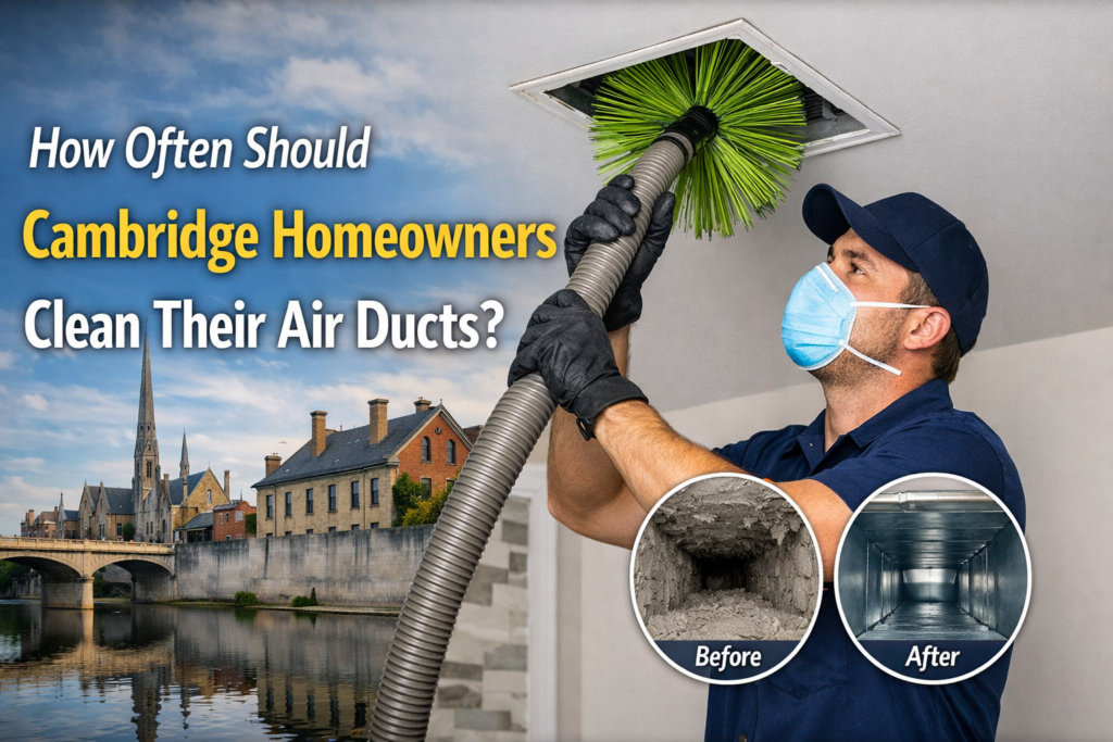 How Often Should Cambridge Homeowners Clean Their Air Ducts