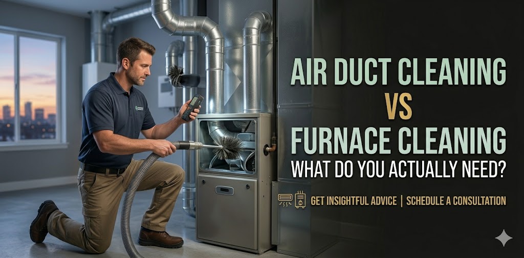 Air Duct Cleaning vs Furnace Cleaning