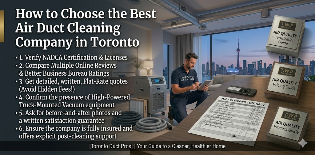 Best Air Duct Cleaning Company in Toronto