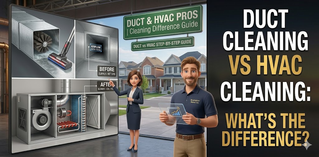Duct Cleaning vs HVAC Cleaning