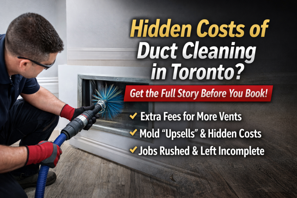 Hidden Costs of Duct Cleaning in Toronto