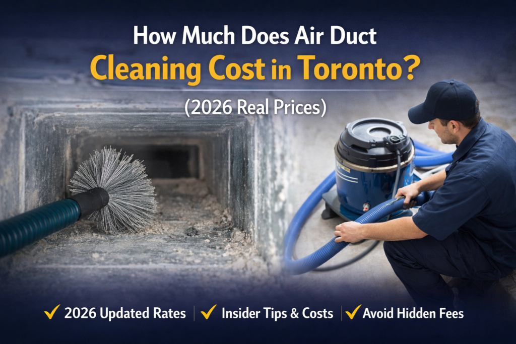 How Much Does Air Duct Cleaning Cost in Toronto