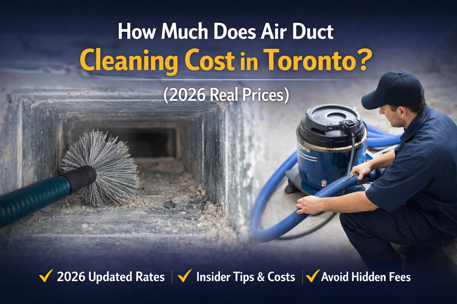 How Much Does Air Duct Cleaning Cost in Toronto