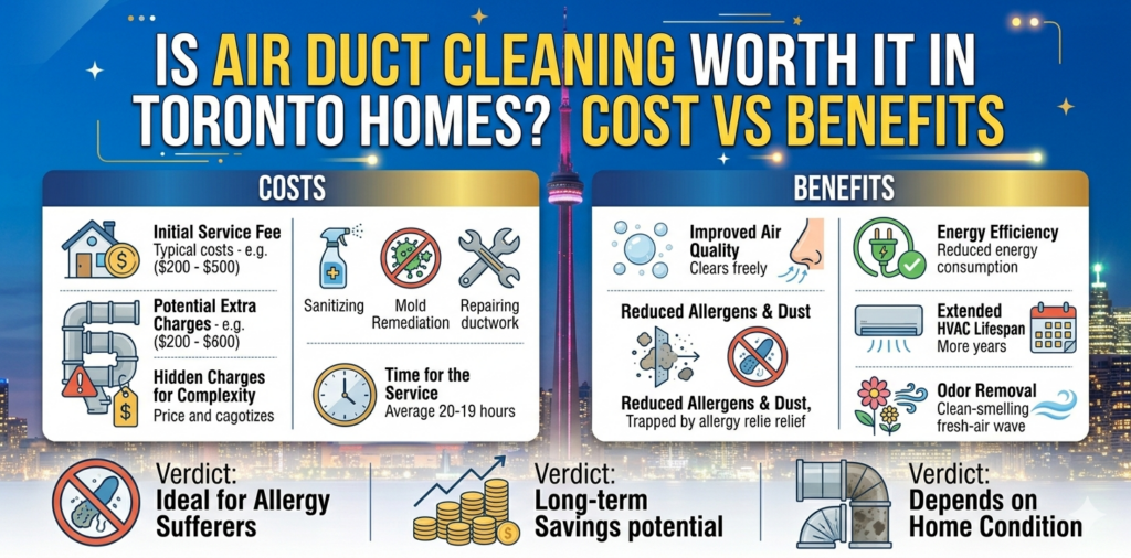 Is Air Duct Cleaning Worth It in Toronto Homes