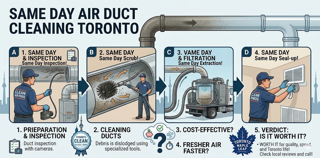 Same Day Duct Cleaning Toronto