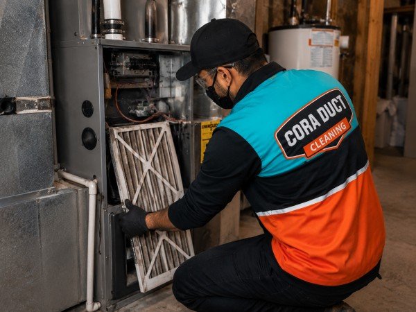 Professional HVAC Filter Cleaning Service by Cora