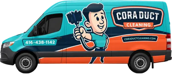 Cora Duct Cleaning service van
